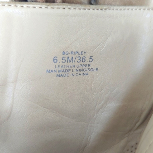 BCBGeneration | Lace Up Open Toe Genuine Suede Leather Booties - Picture 4 of 11